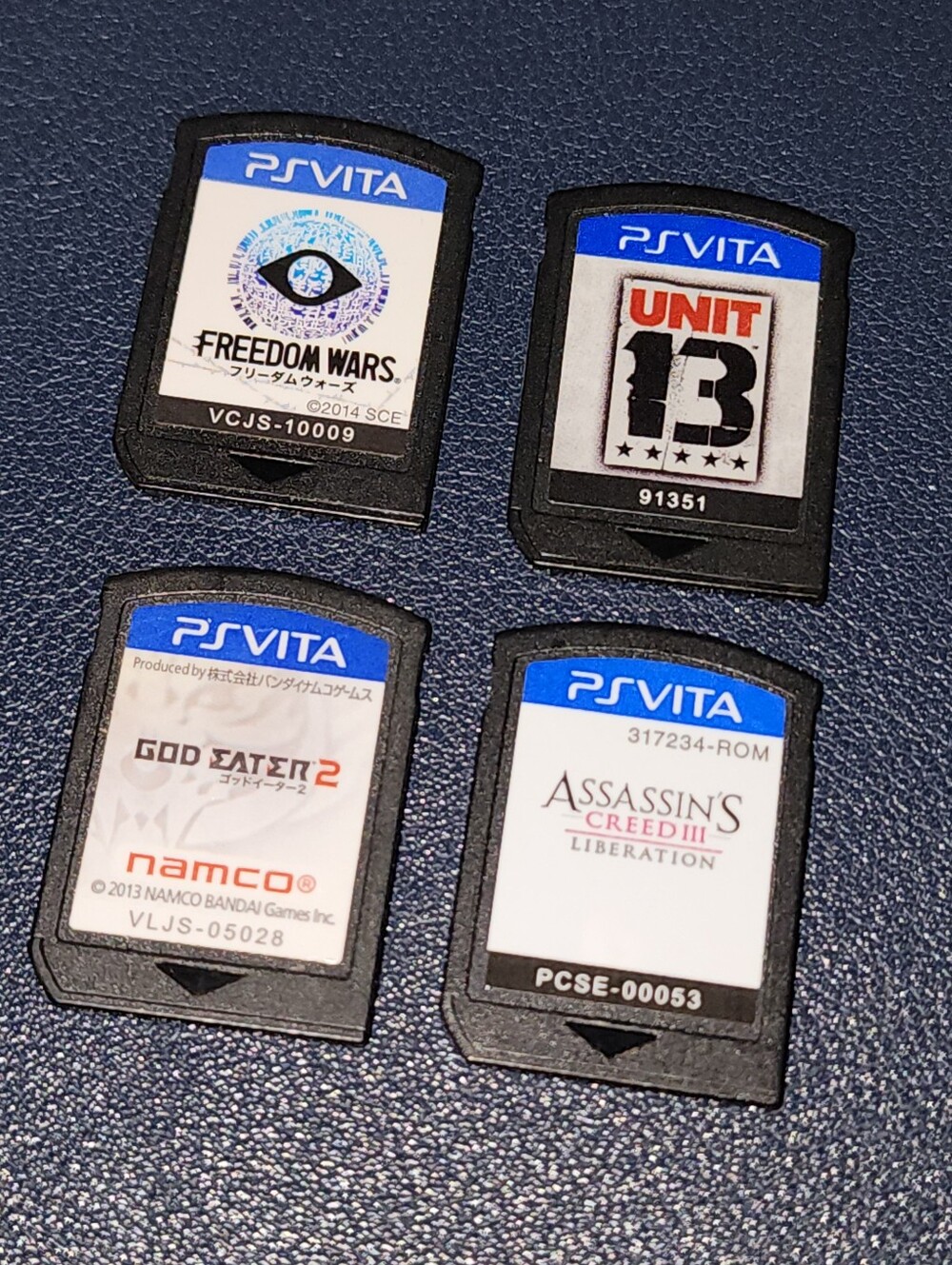 PS VITA GAMES (NO CASES)